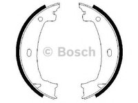 Set saboti frana, frana de mana BMW 1 (E81) (2006 - 2012) BOSCH 0 986 487 608