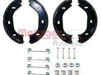 Set saboti frana, frana de mana BMW 2500-3.3 limuzina (E3), BMW 2000-3.2 cupe (E9), BMW 5 limuzina (E12) - METZGER KR 218