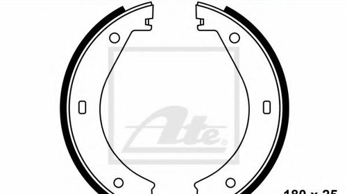 Set saboti frana, frana de mana BMW 7 (E23) (