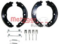 Set saboti frana, frana de mana FIAT DUCATO bus (230), FIAT DUCATO platou / sasiu (230), PEUGEOT BOXER bus (244, Z_) - METZGER KR 947