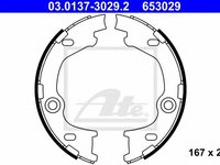 Set saboti frana, frana de mana HYUNDAI i30 CW (GD) (2012 - 2016) ATE 03.0137-3029.2 piesa NOUA