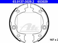 Set saboti frana, frana de mana HYUNDAI i30 (FD) (2007 - 2011) ATE 03.0137-3029.2