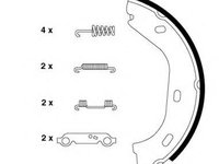 Set saboti frana, frana de mana MERCEDES-BENZ COUPE (C123), MERCEDES-BENZ KOMBI Break (S123), MERCEDES-BENZ S-CLASS limuzina (W126) - TEXTAR 91025900