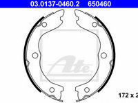 Set saboti frana, frana de mana NISSAN X-TRAIL (T30) (2001 - 2013) ATE 03.0137-0460.2