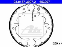 Set saboti frana, frana de mana TOYOTA LAND CRUISER 150 (KDJ15, GRJ15) (2009 - 2016) ATE 03.0137-3007.2 piesa NOUA