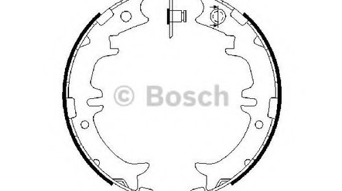 Set saboti frana, frana de mana TOYOTA RAV 4 