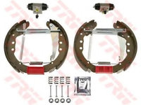 Set saboti frana GSK1516 TRW pentru Audi 100 Audi 500 Audi 80 Vw Passat Vw Caddy Vw Rabbit Vw Panel Seat Inca Vw Saveiro