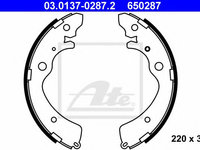 Set saboti frana HONDA CIVIC VII limuzina (ES) (2000 - 2006) ATE 03.0137-0287.2