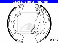 Set saboti frana KIA RIO II limuzina (JB) (2005 - 2020) ATE 03.0137-0495.2