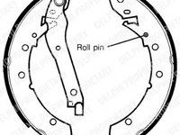 Set saboti frana LS1280 DELPHI pentru Peugeot 505