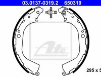 Set saboti frana NISSAN PATHFINDER II (R50) (1995 - 2004) ATE 03.0137-0319.2 piesa NOUA