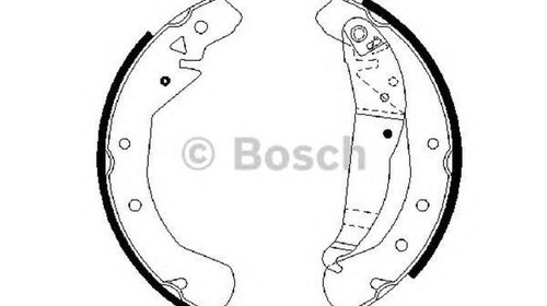 Set saboti frana OPEL ASTRA H limuzina L69 BO