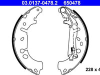 Set saboti frana OPEL CORSA D ATE 03.0137-0478.2