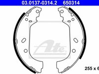 Set saboti frana PEUGEOT EXPERT caroserie 222 ATE 03013703142