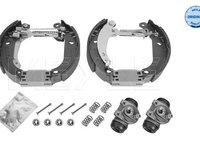 Set saboti frana puntea spate (11145330037 MEYLE) PEUGEOT