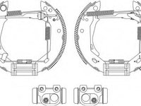 Set saboti frana RENAULT 19 Mk II Cabriolet (D53_, 853_), RENAULT 19 (B/C53_), RENAULT 19 limuzina (L53_) - HELLA PAGID 8DB 355 003-881