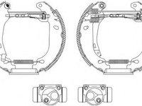 Set saboti frana RENAULT CLIO I B C57 5 357 HELLA 8DB355003761