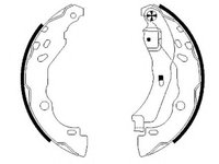 Set saboti frana RENAULT CLIO II caroserie (SB0/1/2_) - OEM - MEYLE ORIGINAL GERMANY: 16-145330012|16-14 533 0012 - W02181804 - LIVRARE DIN STOC in 24 ore!!!