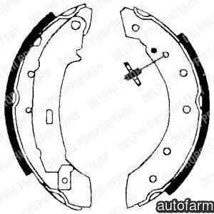 Set saboti frana RENAULT LOGAN I combi KS DELPHI LS1717