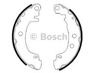 Set saboti frana RENAULT MEGANE I Coupé (DA0/1_) (1996 - 2003) Bosch 0 986 487 550