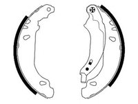 Set saboti frana RENAULT SYMBOL I (LB0/1/2_) - OEM - MAXGEAR: 19-0254 - W02387651 - LIVRARE DIN STOC in 24 ore!!!