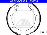 Set saboti frana RENAULT TRAFIC Van (TXX) (1989 - 2001) ATE 03.0137-0036.2