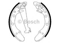 Set saboti frana SEAT AROSA 6H BOSCH 0986487270