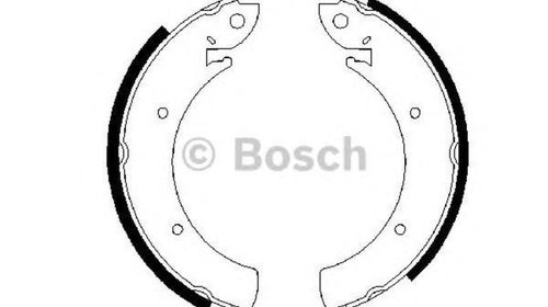 Set saboti frana SSANGYONG KORANDO KJ BOSCH 0