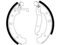 Set saboti frana VW LT28-50 bus (281-363) - TEXTAR 91026500