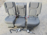 SET SCAUN / BANCHETA SPATE + CENTURI NISSAN PATHFINDER 3 ( R51 ) 4x4 FAB. 2005 - 2012 ⭐⭐⭐⭐⭐