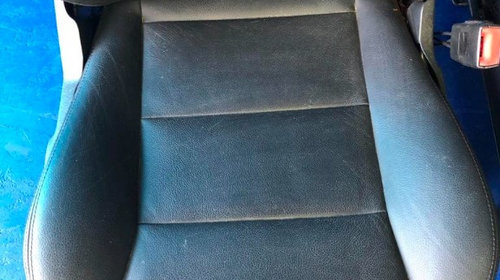 SET scaune electrice piele neagra Mercedes A Class W169 2004