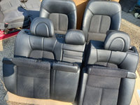 Set scaune fata banchete spate tapiterie piele textil Peugeot 407 berlina