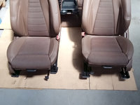 Set scaune fata spate + fete de usi Piele maro MERCEDES E-Class W213 2016-prezent