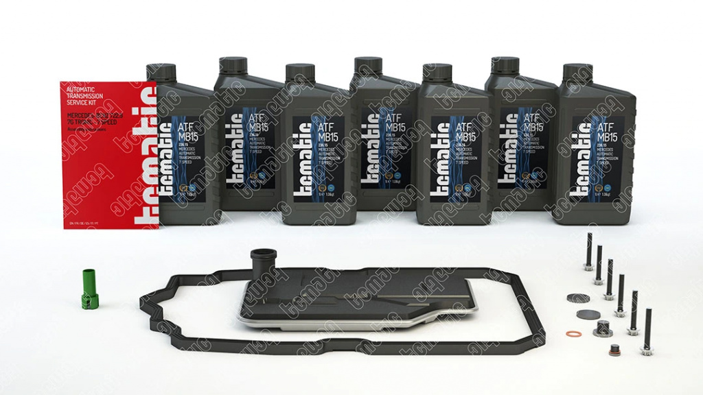 Set schimb ulei cutie de viteze automata TCMATIC MERCEDES-BENZ C-CLASS (W205) 2014-2018 - 105.108.0010