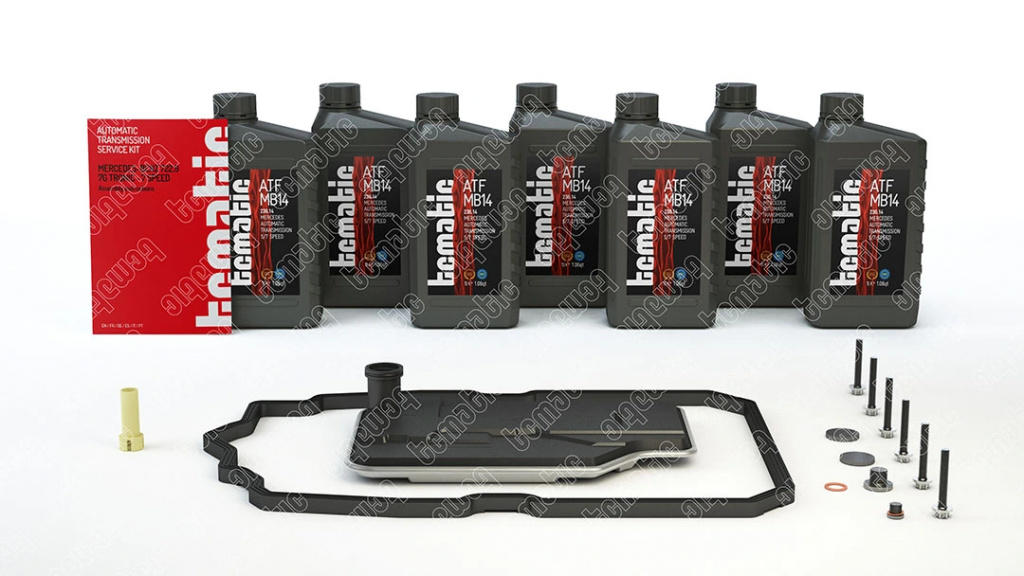 Set schimb ulei cutie de viteze automata TCMATIC MERCEDES-BENZ E-CLASS (W211) 2003-2008 - 105.108.0009