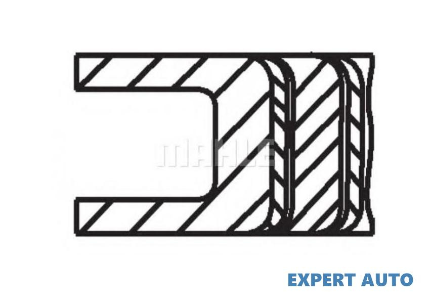 Set segmenti Citroen C5 II (RC_) 2004-20