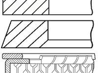 Set segmenti piston (0845000710 GOETZE ENGINE) DACIA,NISSAN,PROTON,RENAULT