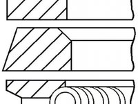 Set segmenti piston ALFA ROMEO SPIDER 115 GOETZE ENGINE 0811020000