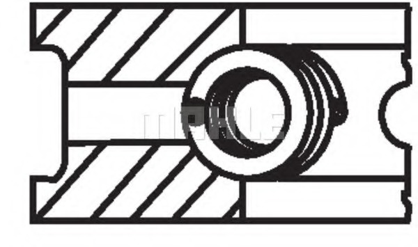 Set segmenti piston # Audi A2 2000 2001 