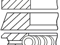 Set segmenti piston AUDI A3 8P1 GOETZE ENGINE 0843300700
