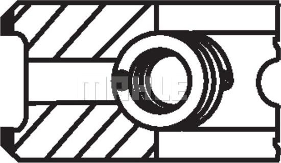 Set segmenti piston CITROËN C4 Picasso II (3D