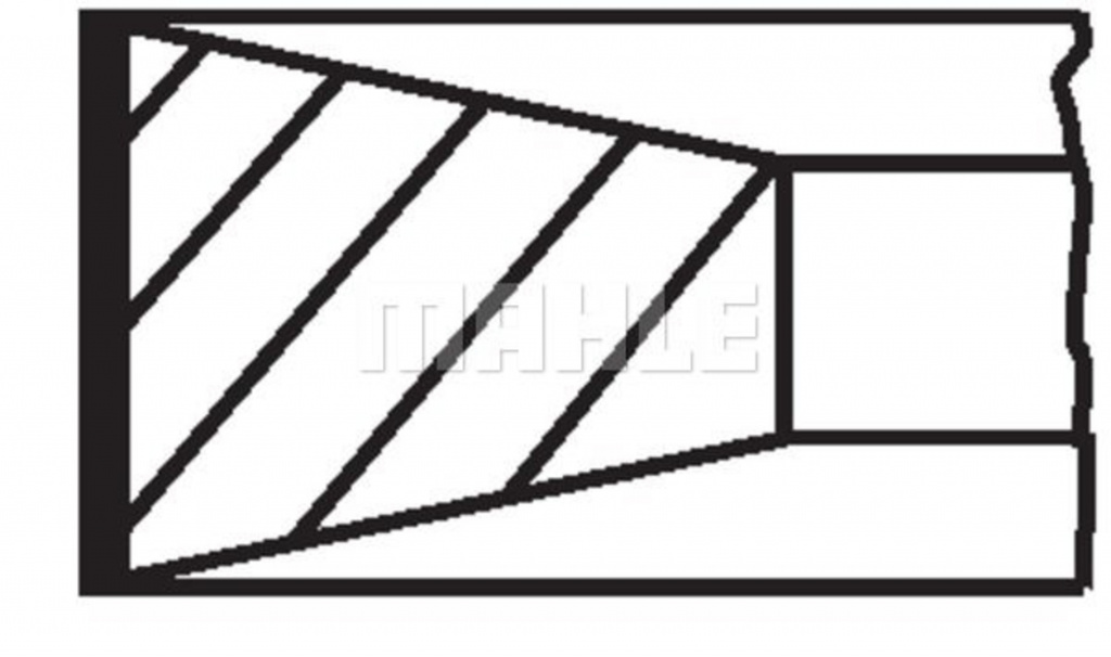 Set segmenti piston # CitroEn C4 2006 2007 2008 2009 2010 2011 # 039 RS 00115 0N0 # MAHLE
