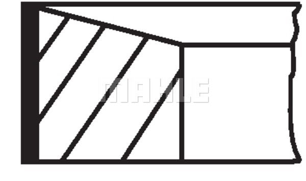 Set segmenti piston # CitroEn C4 2009 2010 2011 20