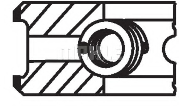 Set segmenti piston # CitroEn Jumpy 2007