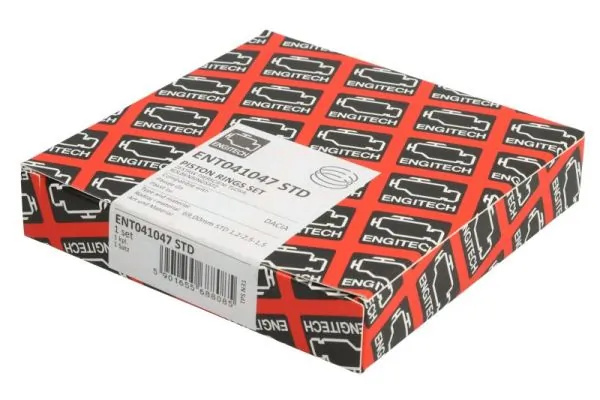 Set segmenti piston ENGITECH DACIA SANDERO 2008-2013 - ENT041047 STD