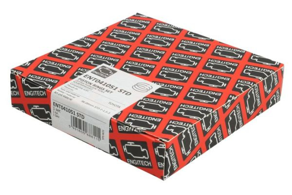 Set segmenti piston ENGITECH ENT041051STD pentru masina TOYOTA HIACE / COMMUTER V bus (TRH2__, KDH2__, LH2__, GDH2__) 1KD-FTV 2982cc 136cp 100kW 2010 2011 2012 2013 2014 2015
