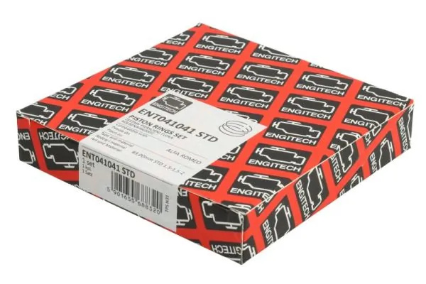 Set segmenti piston ENGITECH VAUXHALL ASTRA Mk VI (J) (P10) 2009-2015 - ENT041041 STD