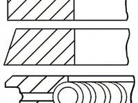 Set segmenti piston FIAT GRANDE PUNTO 199 GOETZE ENGINE 0813840000