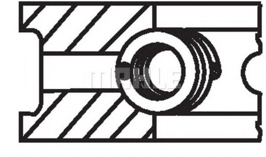 Set segmenti piston FIAT PANDA 141A MAHLE ORIGINAL
