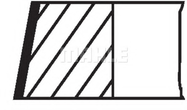 Set segmenti piston # Fiat Stilo 2002 20